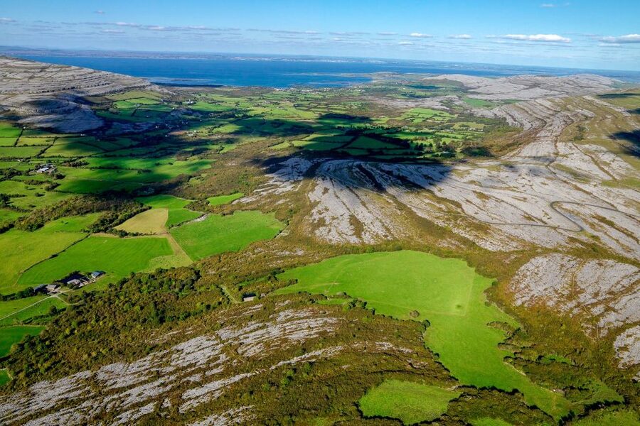 Galway, Cliffs of Moher & Connemara: 2-Day Combo Tour - The Burren’s pale, moon-like country