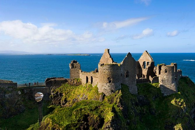 Giant Causeway, Dark Hedges & Whiskey Distillery tour from Dublin - Dunluce Castle, five minutes above the Atlantic