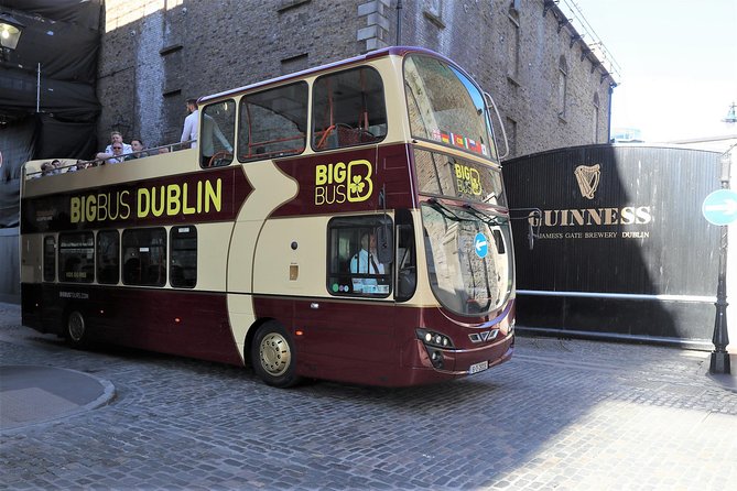 Guinness Storehouse Ticket and Big Bus Dublin Hop-on Hop-off Tour - Starting on O’Connell Street
