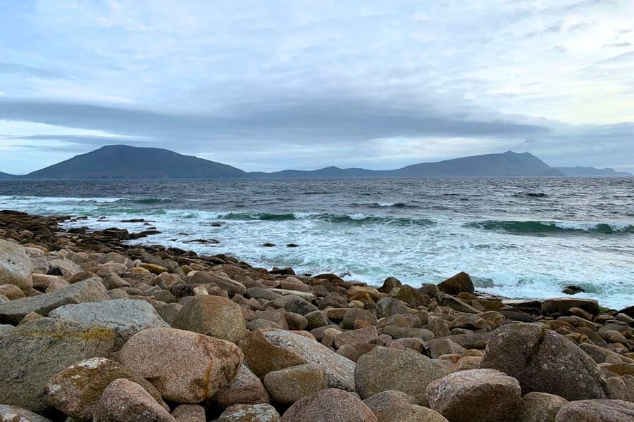 Gweedore: Guided eBike Tour - Riding through Glenveagh toward the castle