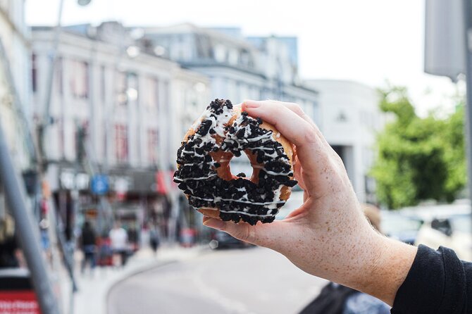 Historic Cork Delicious Donut Adventure by Underground Donut Tour - Washington Street’s buildings and church