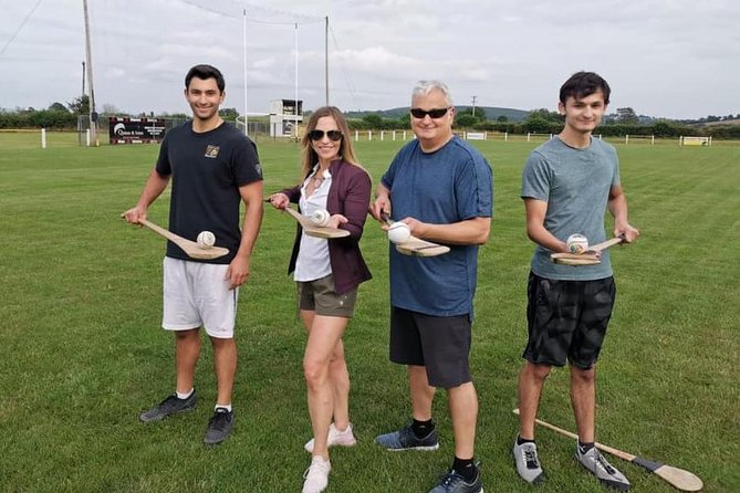 Hurling Tours Ireland - Hurling Experience in Kilkenny - Taking the hurley and sliotar onto the pitch