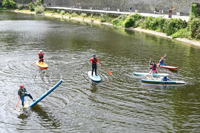 Kayak and SUP Tours Kilkenny - The Greens Bridge weir and the choice of calm or excitement