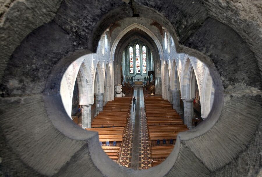 Kilkenny: St Canice's Cathedral and Round Tower Climb - Inside the cathedral, take the map and set your own pace