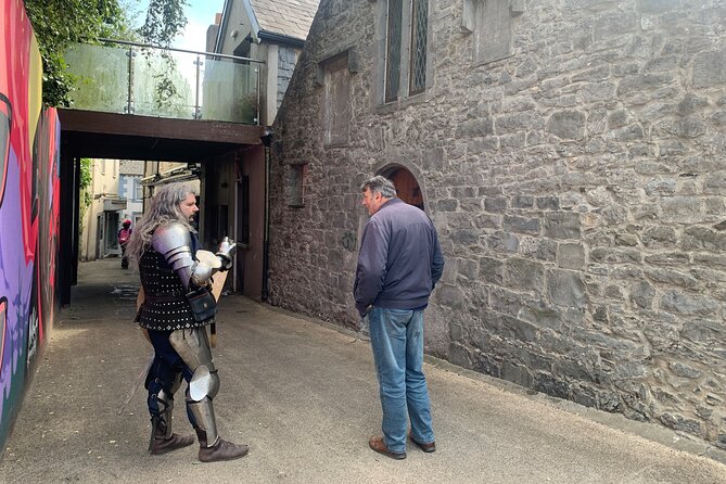Knight For Hire Tour - Starting beneath Kilkenny Castle at Canal Square
