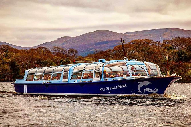 Lily of Killarney Lake Cruise - Boarding at Ross Castle and settling into the Lily of Killarney