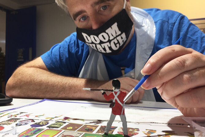 Paint a Metal Miniature - The handmade souvenir and Toy Museum admission