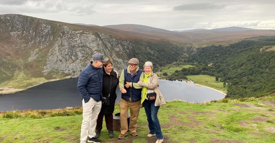 Personal Tour from Dublin: Wicklow, Glendalough, Powerscourt - Powerscourt Gardens and the Sugarloaf view