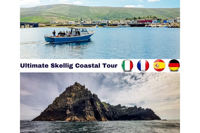 Skellig Michael : Ultimate Skellig Coast Tour with AquaTerra - A close look at Skellig Michael from the Atlantic