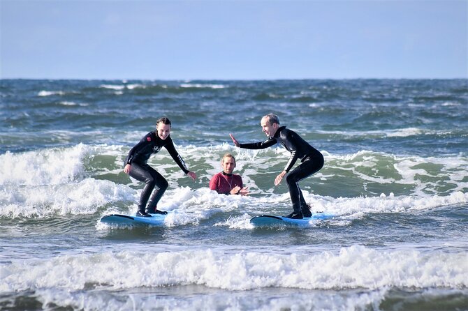 Sligo surfing. Sligo. Guided. 2½ hours - Why the Wild Atlantic Way setting adds value