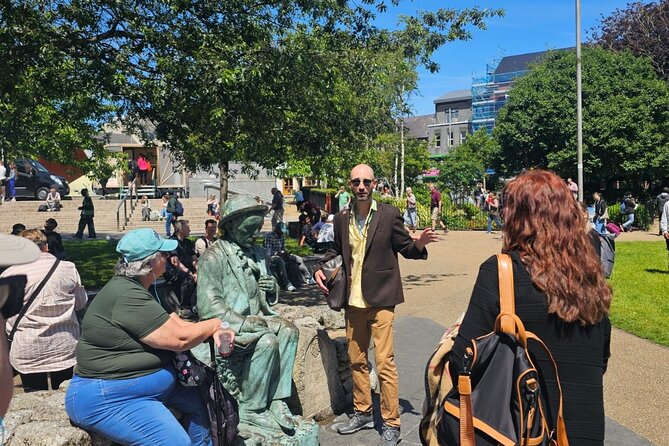 Story Galway 90 Minute Walking Tour - The Quincentennial Fountain and the Browne Doorway