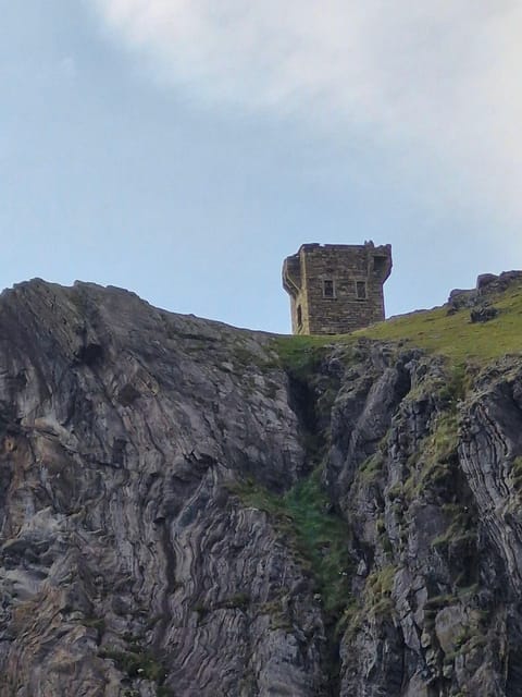 Teresa's slieve league tour - The viewpoint and the sweep across Donegal Bay