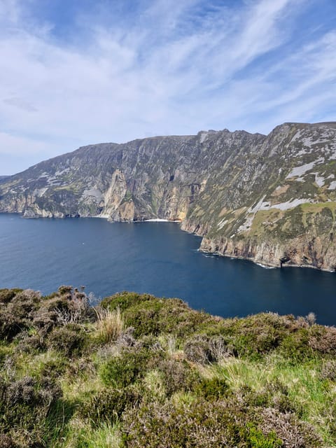 Teresa's slieve league tour - The uphill walk toward Slieve League