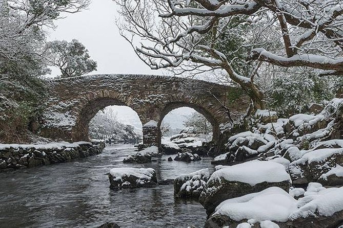 The Meeting of the Waters, Dinis Island, Lakes of Killarney - Passing beneath the Old Weir Bridge