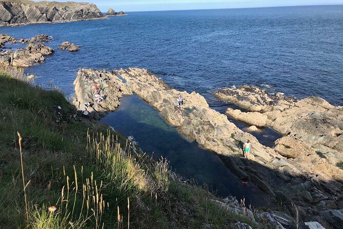 Toe Head Clifftop Hike in West Cork - The Iron Age fort and the EIRE sign