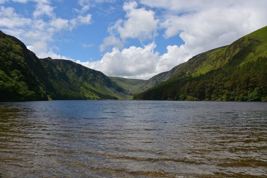 Wicklow Mountains Private Day Tour including Glendalough - Sally Gap and the view toward Lough Tay