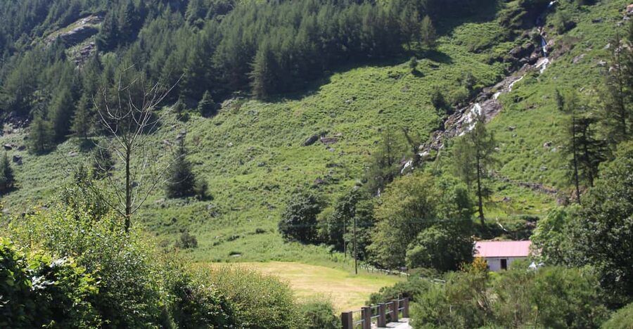 Wicklow Mountains Private Day Tour including Glendalough - Coffee and crafts at Avoca Handweavers