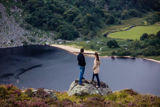 Wicklow tour of Glendalough - Lough Tay and the Guinness Lake view